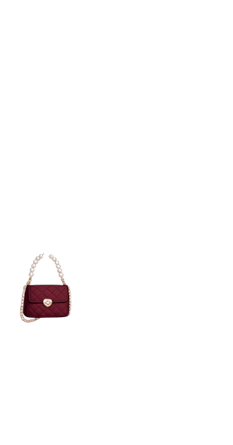 Burgundy Pearl Mini Bag