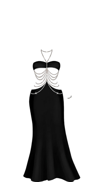 Strapless Chain Chic