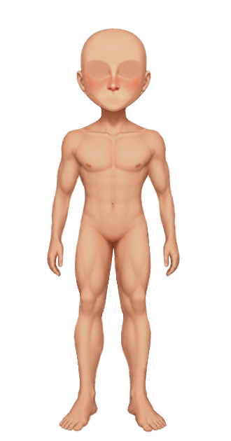 Tan SKINNY Twink Skin
