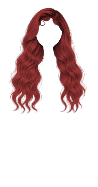Red Sabrina Waves