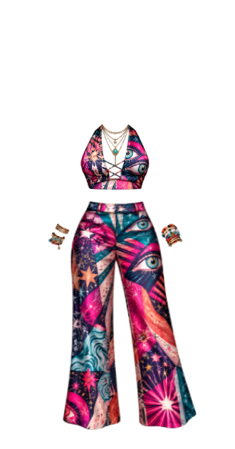 Cosmic Eye Two-Piece