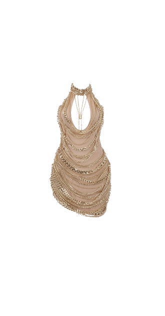 Gold Chain Dress
