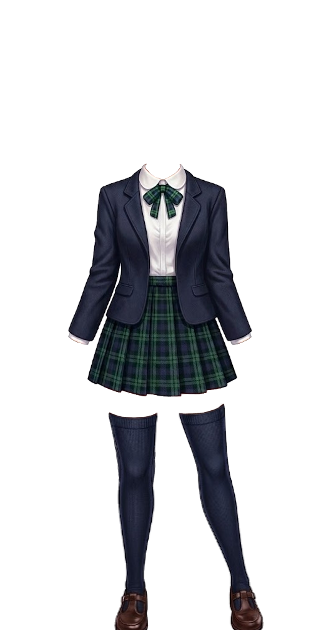 School Girl Emerald