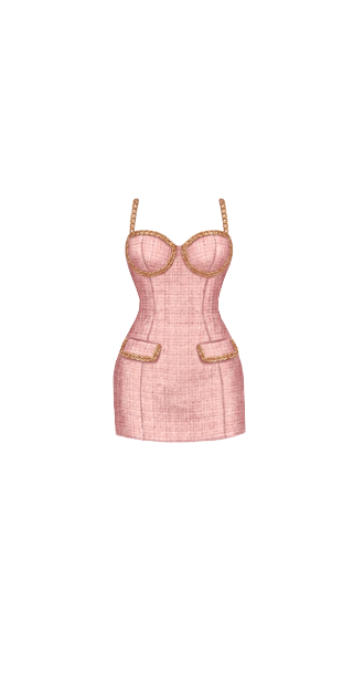 Vintage Tweed Dress
