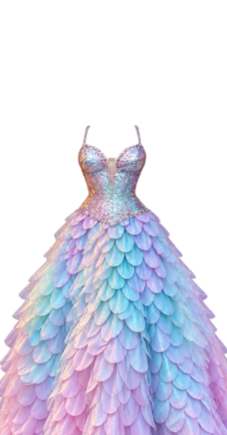 Seraphic Scales Gown
