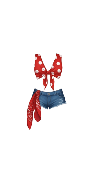 Red polka