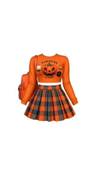 Pumpkin Spice & Plaid