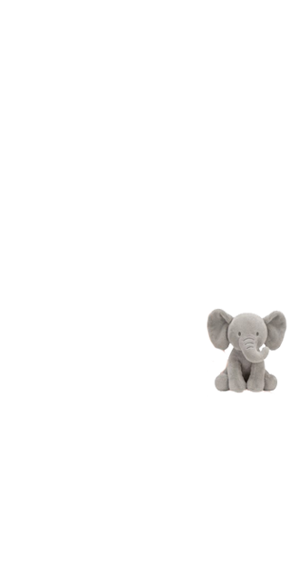 elephant stuffed animal (f)