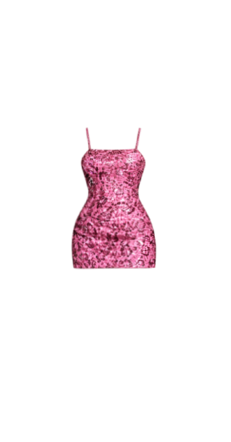 Pink Sequined Sass