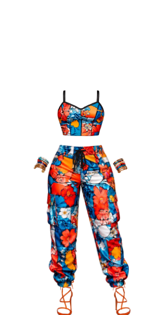 Tropical Mosaic Set