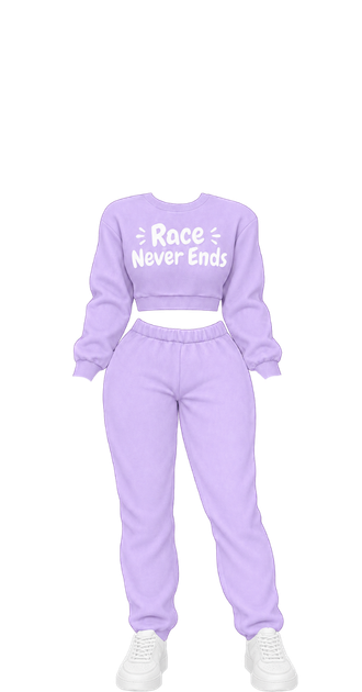 Race Never Ends Fem Goodnight Lilac