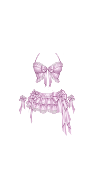 Pink Bow Set