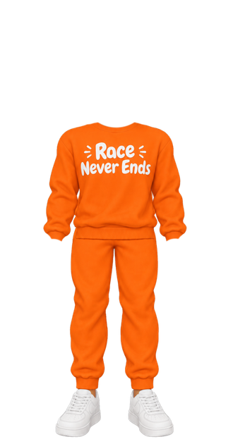 Race Never Ends Hunter Safety Orange