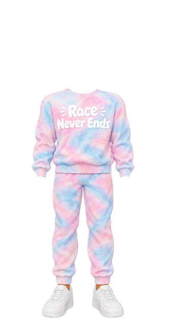 Race Never Ends Cotton Candy