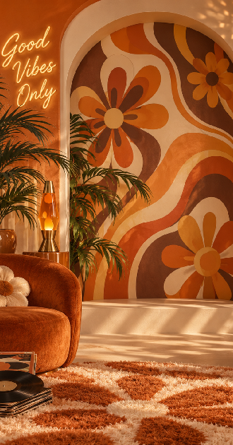Flower Power Retro Dream