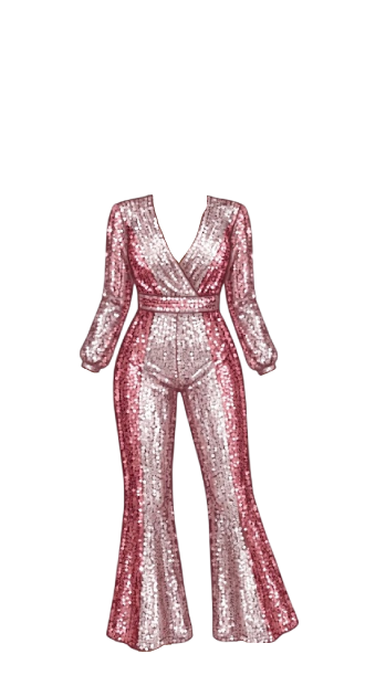 glitter Pink 70s