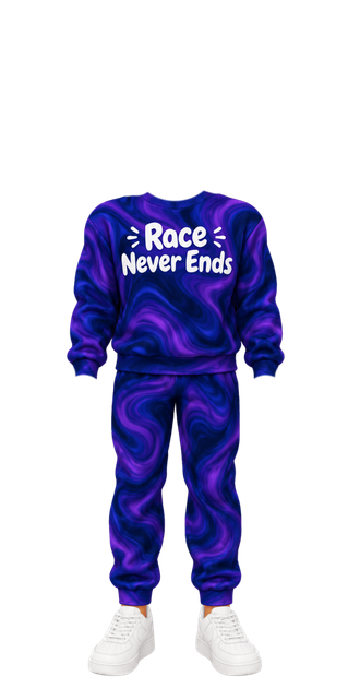 Race Never Ends Midnight Sky