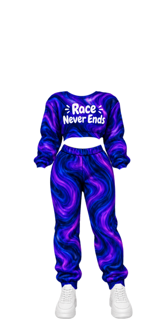 Race Never Ends Midnight Sky Female