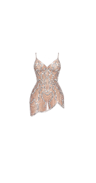 Sparkle Mesh Dress