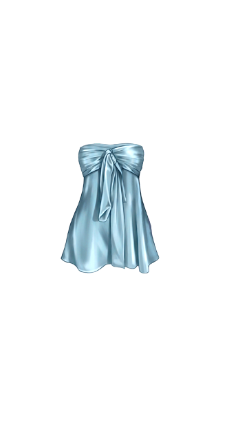 Ice Blue Knot Top