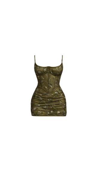 Dark Green Bodycon