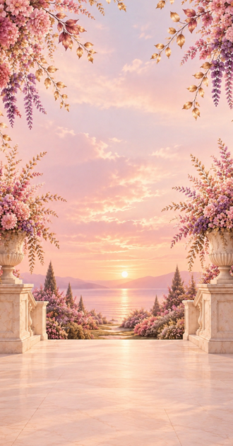 Blooming Pastel Garden