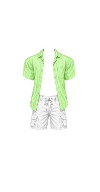 Green Beach Wear