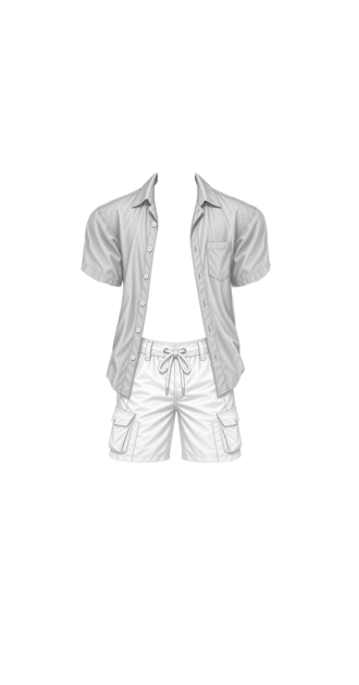 Silver Beach Wear