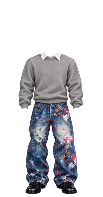 Rose Garden Heather Grey