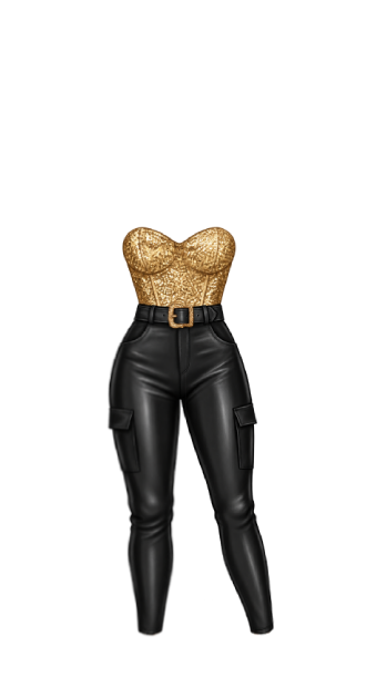 Gold & Leather Fusion