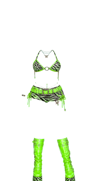 Bratz Zebra Green