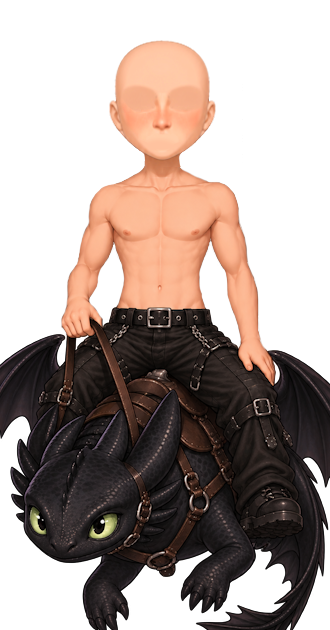 Riding Toothless