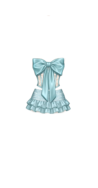 Angel Blue Lace Set