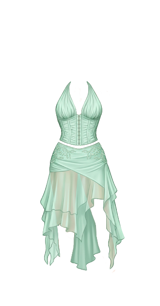 Mint Fairy Draped Set