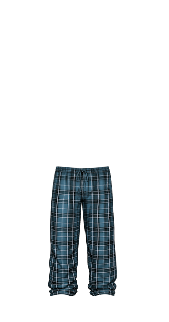 Blue Pajama Pants