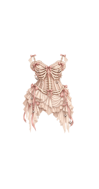 Skeleton Bow Dress