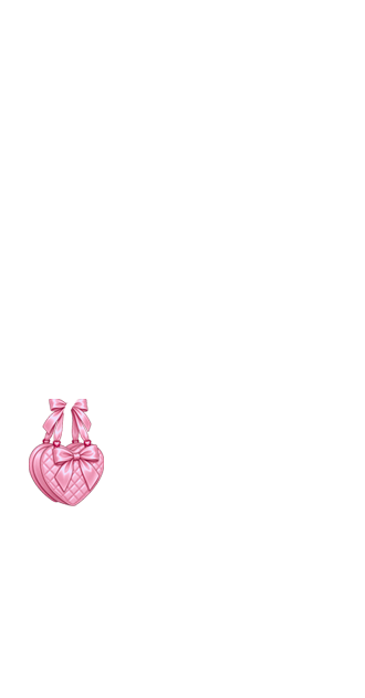 Pink Quilted Heart Bow Bag