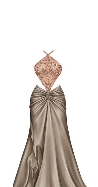Hobeika Halter Gown