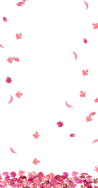 Falling Blossom Leaves