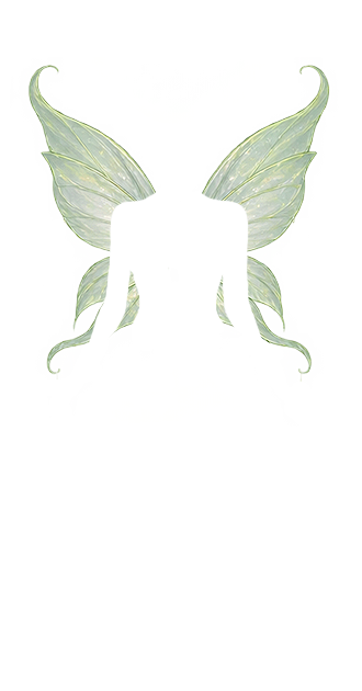 Green Fairy Wings