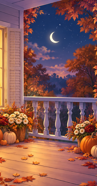 Autumn Doorstep
