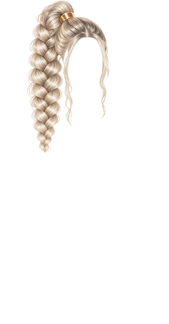 Platinum Goddess Braid