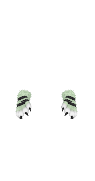 Mint Furry Paws
