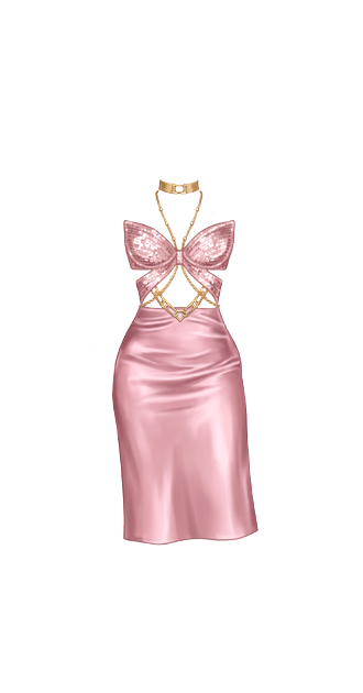 Blush Butterfly Cutout