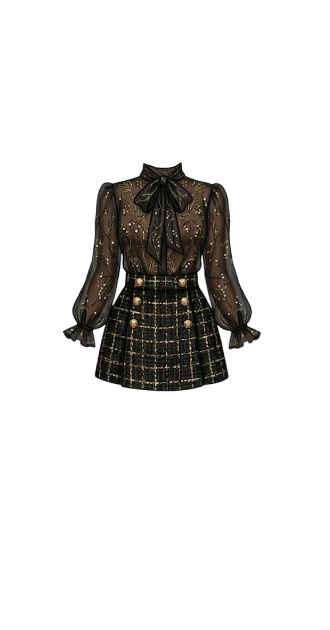 Tweed Skirt