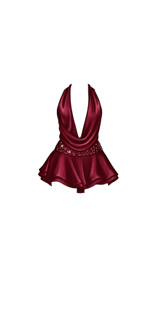 Crimson Draping Mini