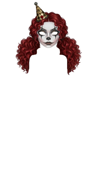Killer Clown Hair/Face