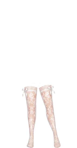 Floral Lace Thigh-Highs