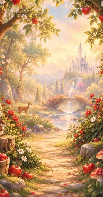 Snow Whites Woodland Castle