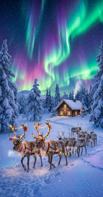 Santa's reindeer